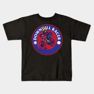 Downhill Racer Kids T-Shirt